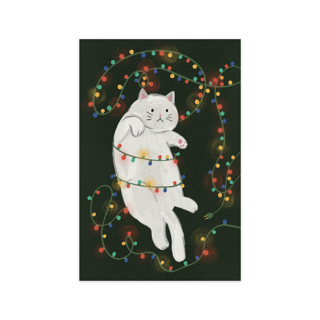 Открытка "Котик"