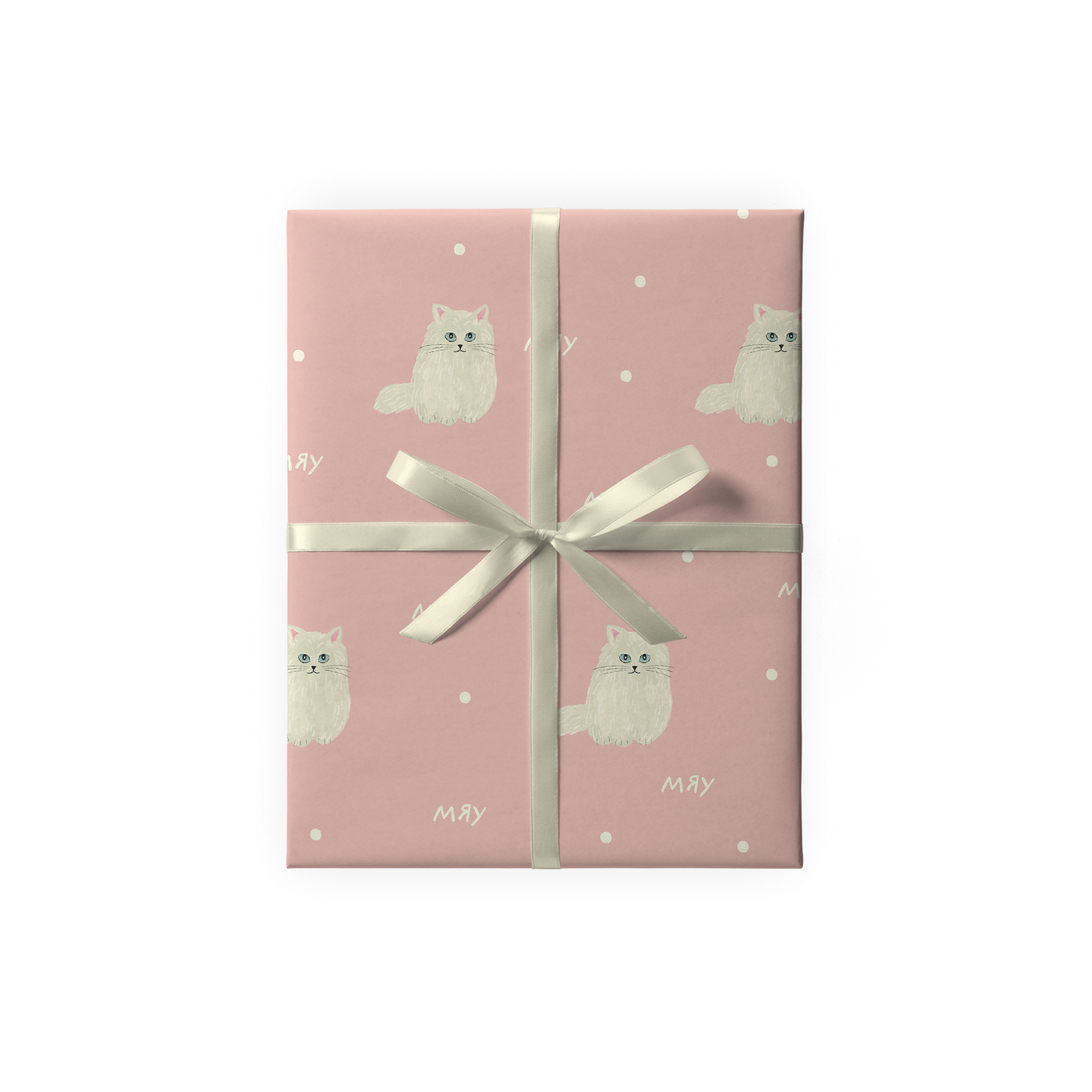 Упаковочная бумага "Мяу!"