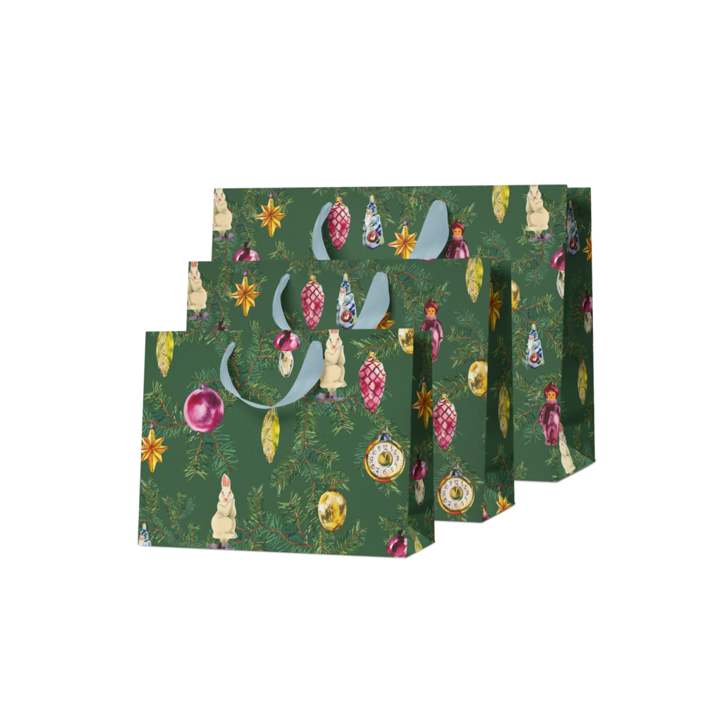 Подарочный пакет "Елочные игрушки"