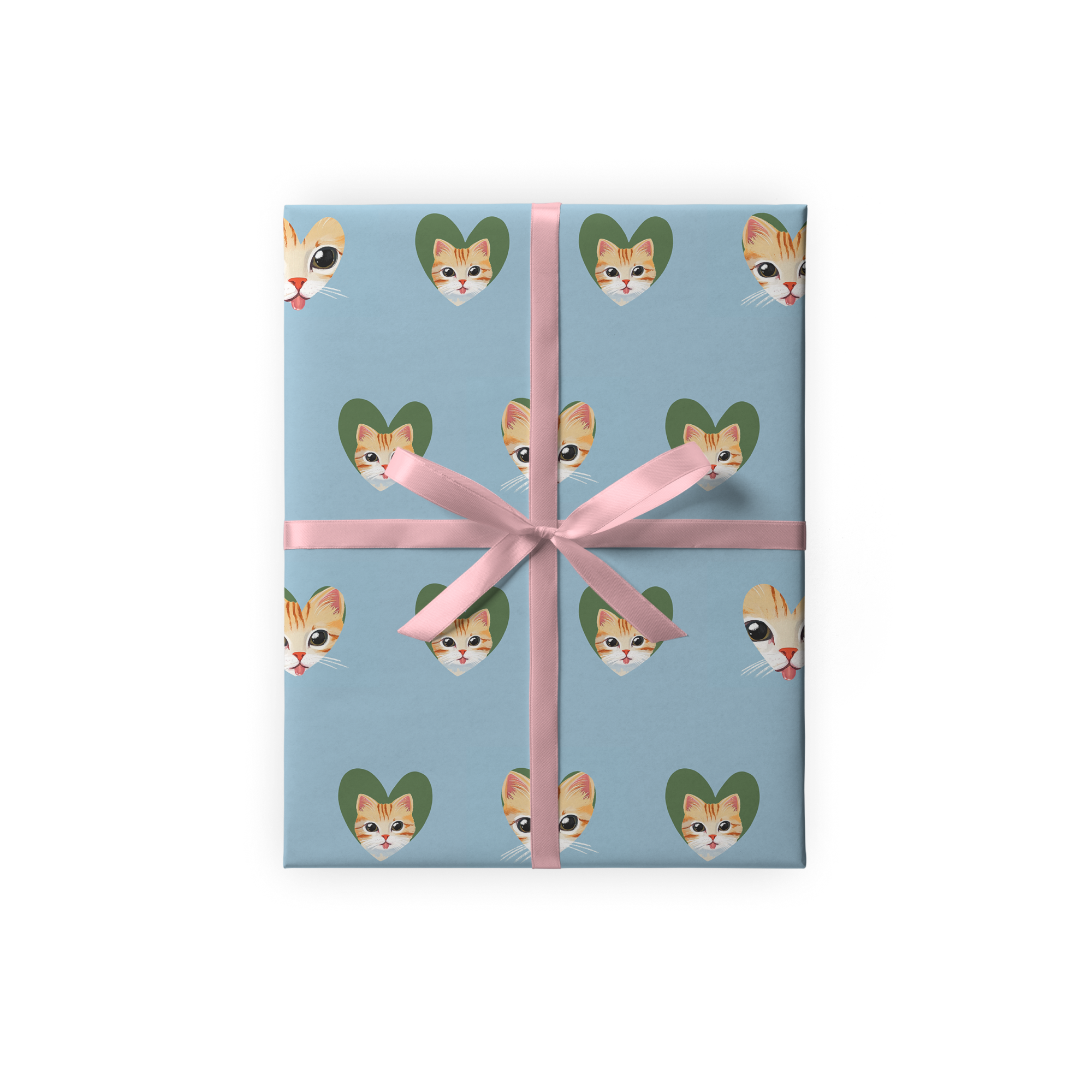 Упаковочная бумага "Мой котик!"