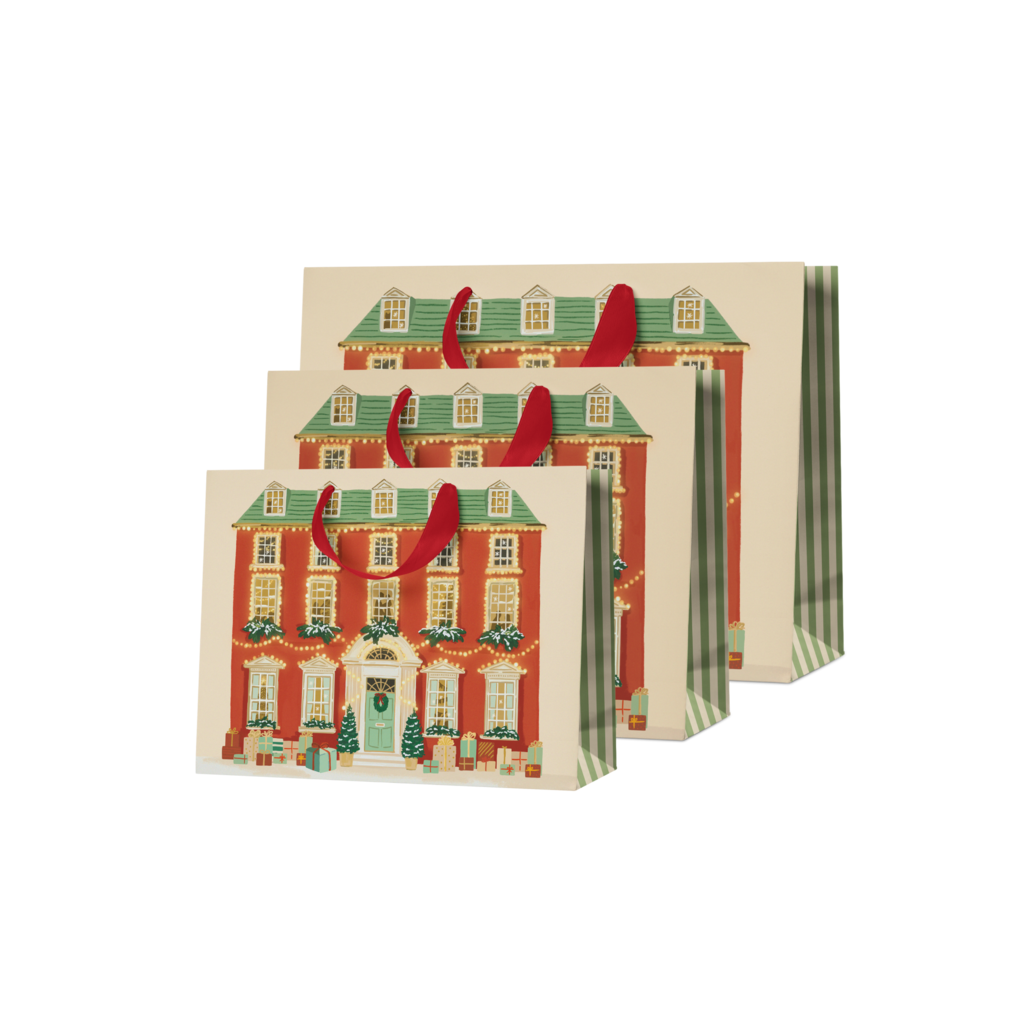Подарочный пакет "Рождественский дом"