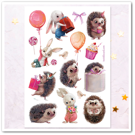 Наклейки "Сюрприз"