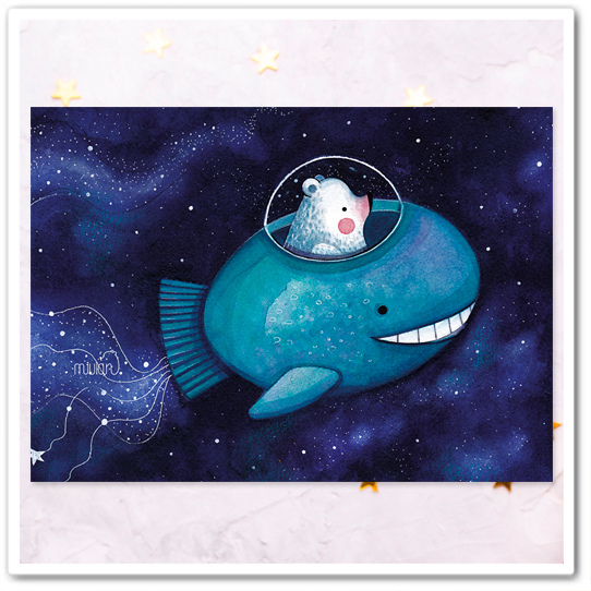 Белый миша. В другую галактику