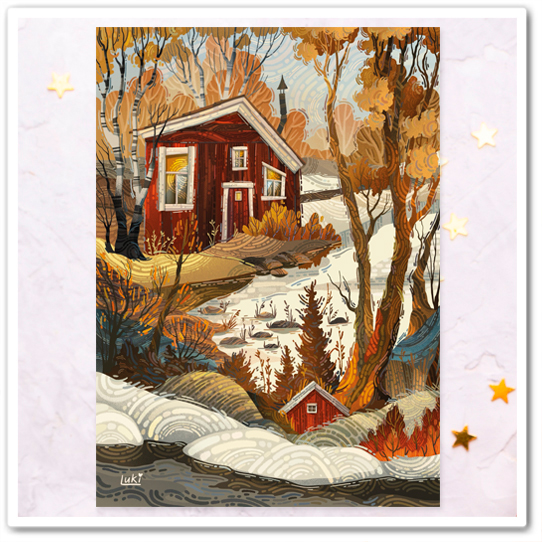 Осень. Первый снег