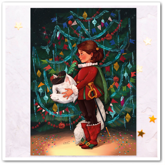 На Ёлке. Кот в сапогах