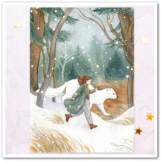 Сквозь снег и лес