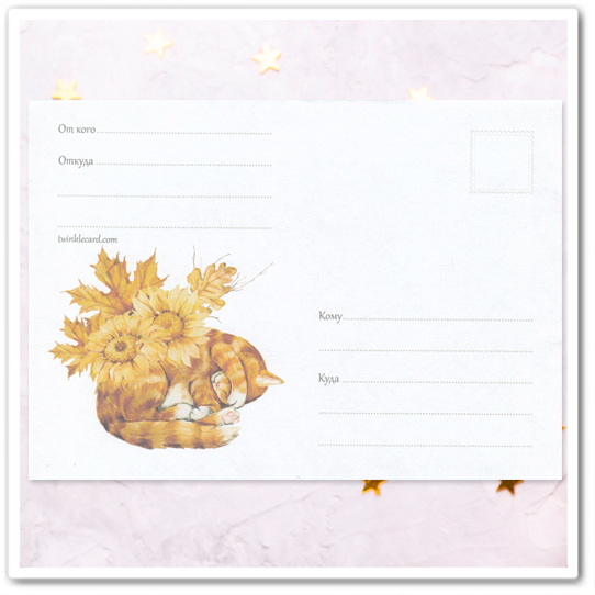 Конверт с рисунком