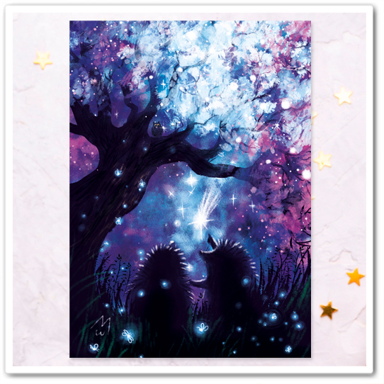 Ежики. Звездопад