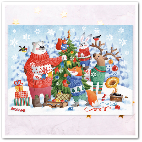 Украшение ёлки