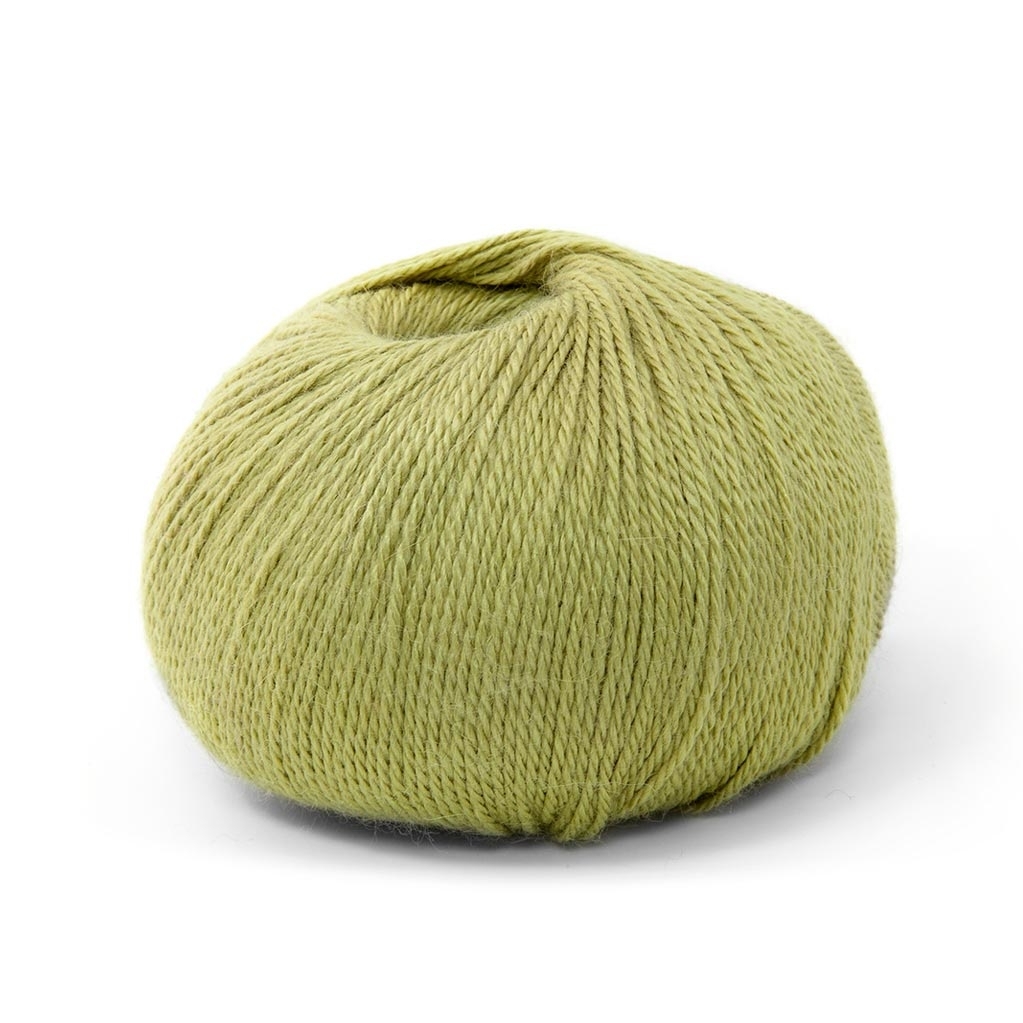 Пряжа Lanamania Silky цвет S27 Yellow Green | Wool Story