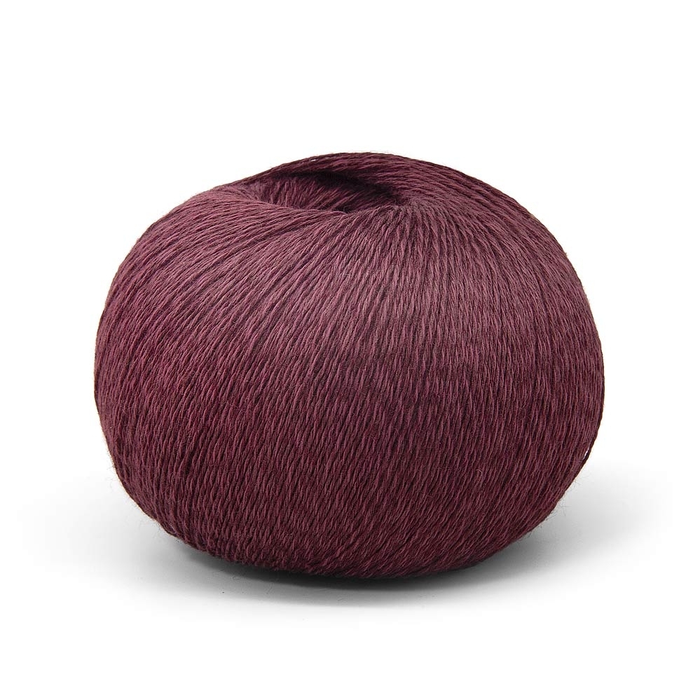 Пряжа Isager Trio цвет Bordeaux | Wool Story