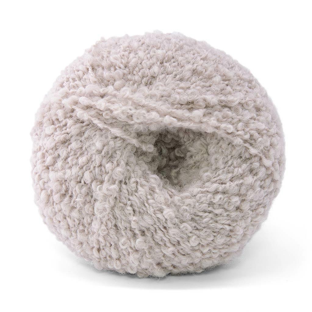 Пряжа Lanamania Caracurl цвет Natural White 6488 | Wool Story