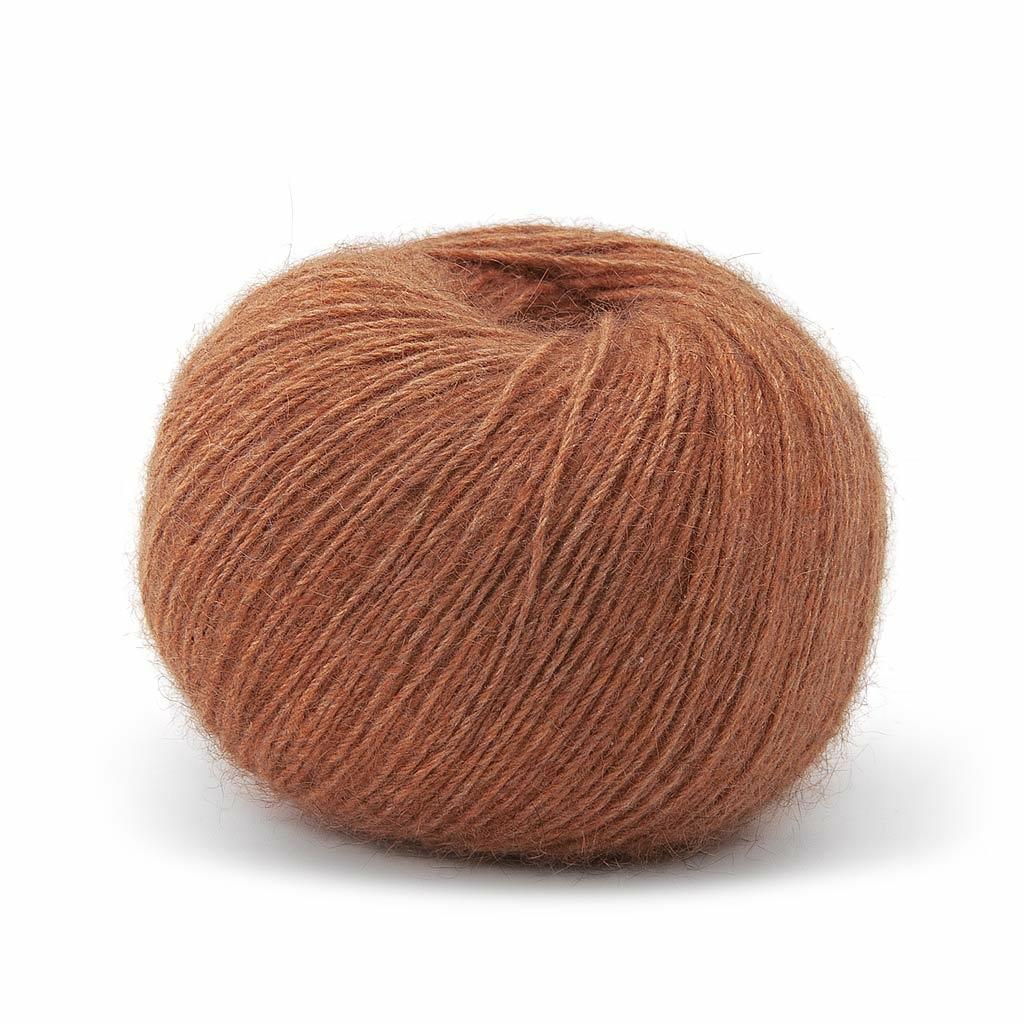 Пряжа Zealana Air Lace цвет A11 Burnt Tangerine | Wool Story