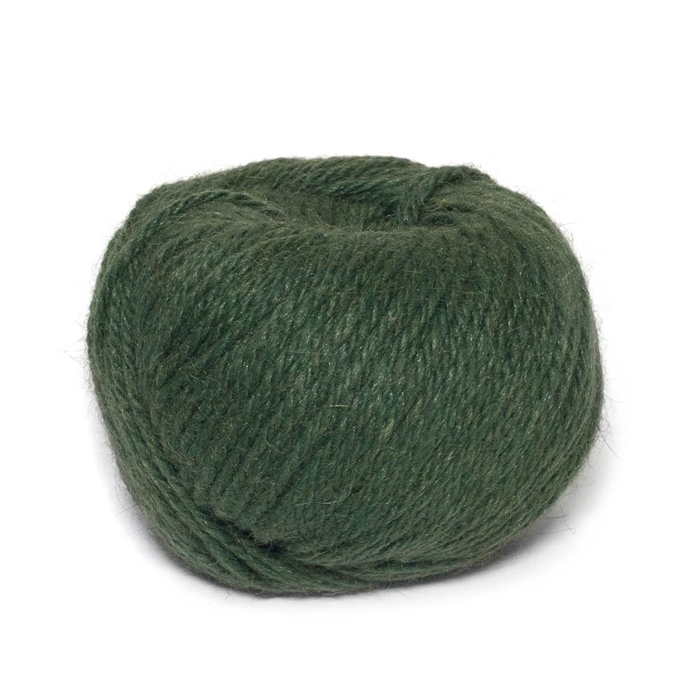 Пряжа Zealana Kauri Worsted цвет W04 Green Peka | Wool Story