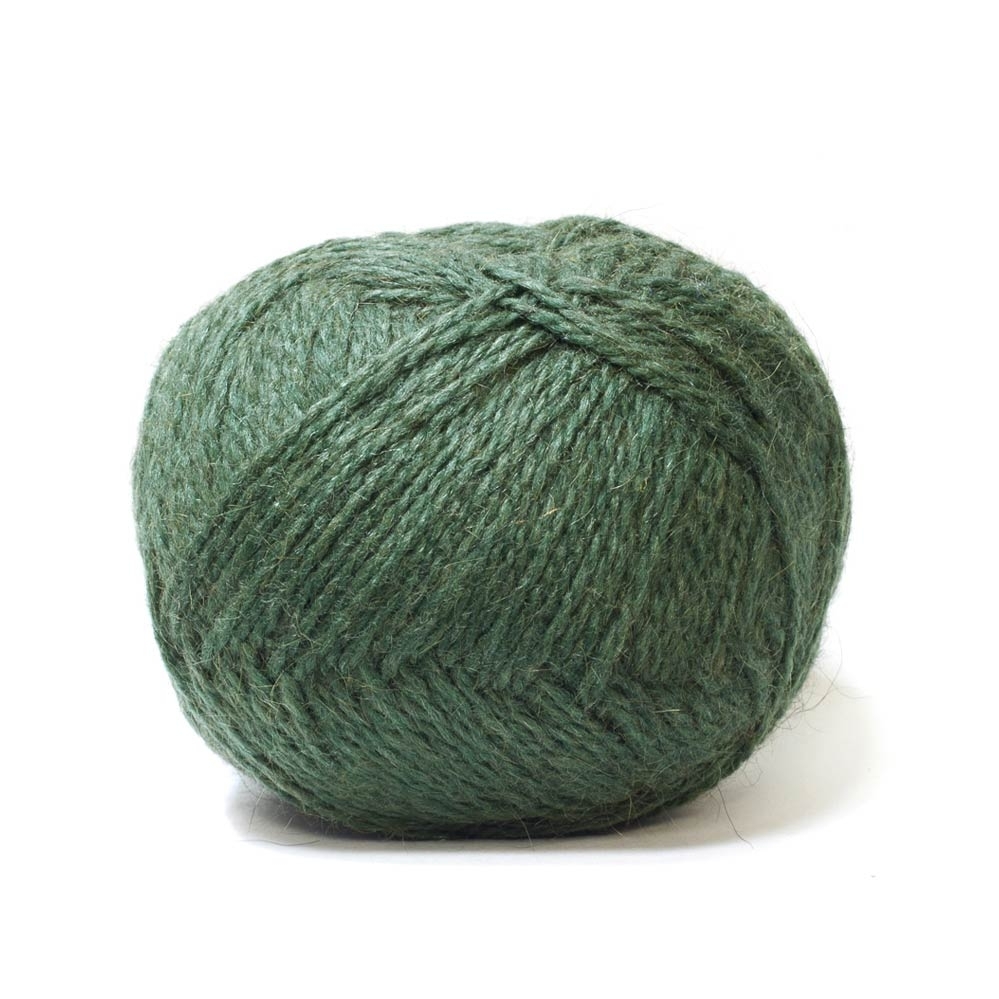 Пряжа Zealana Kauri Fingering цвет K04 Green Peka | Wool Story