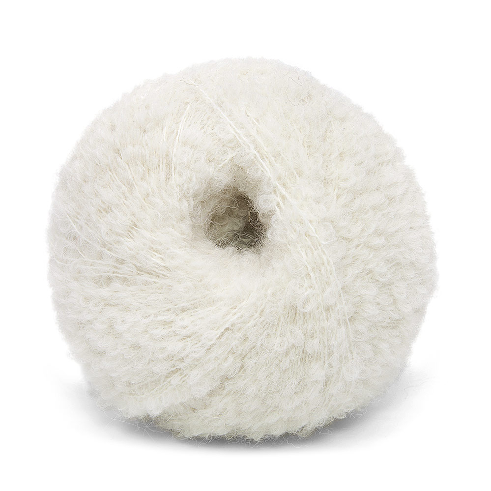 Пряжа Lanamania Buchara Light цвет BL10 White | Wool Story