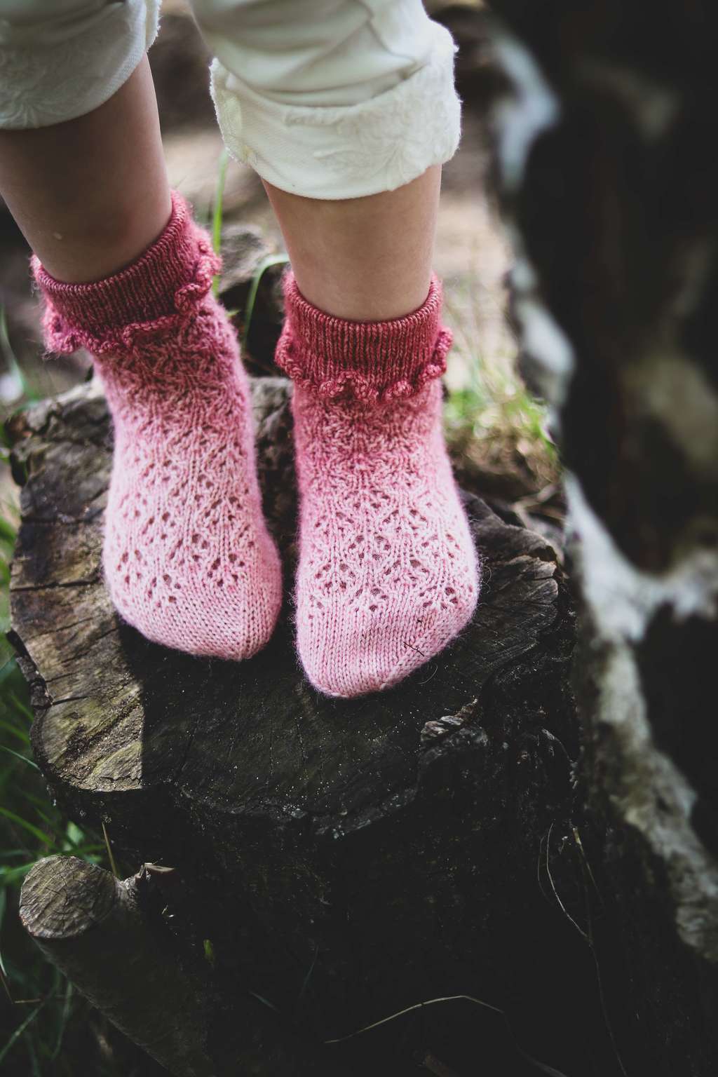 Детские носочки с рюшами “SECRET”"