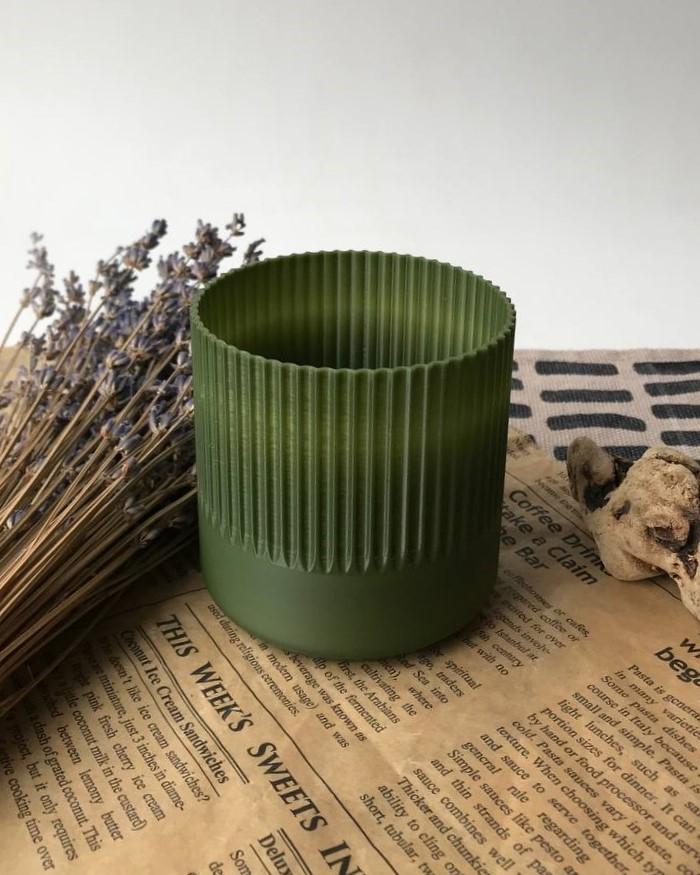 Кашпо "Плиссе" (хаки)