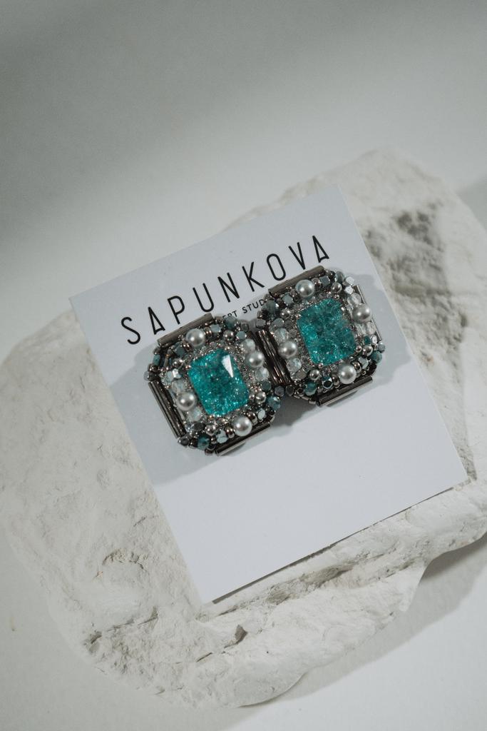 Пусеты КОЛУМБИЯ РЕТРО