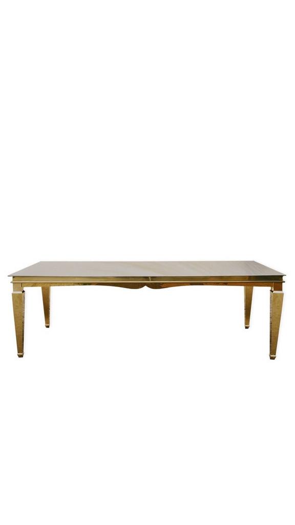 Стол "Гатье" золотой
