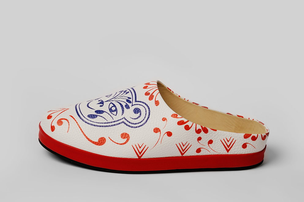 Женские клоги/тапочки  "Мишка очень любит мед" р, 36, 41