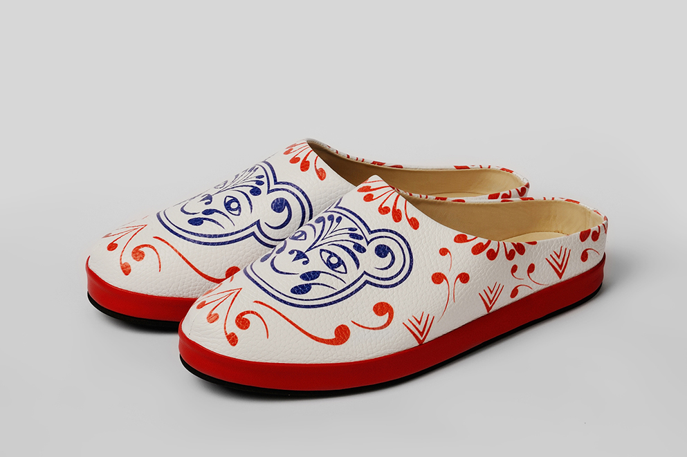 Женские клоги/тапочки  "Мишка очень любит мед" р, 36, 41