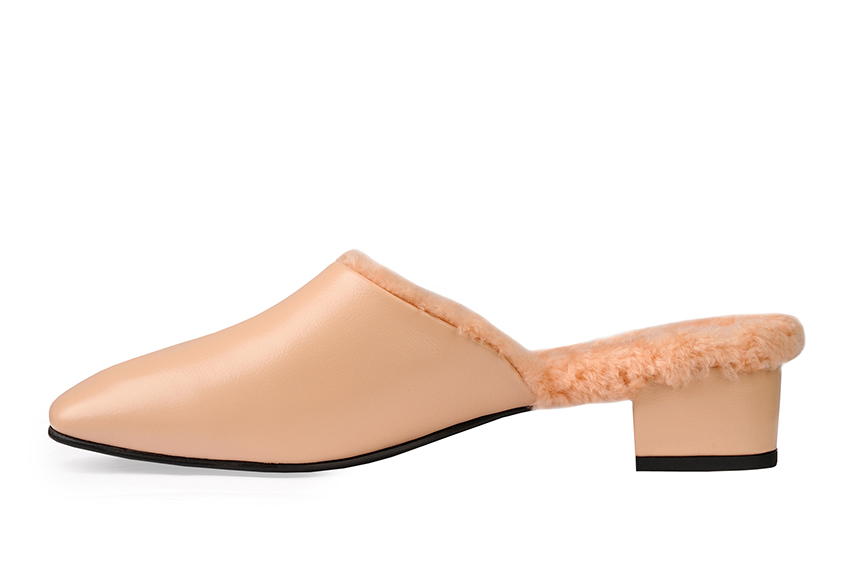 Мюли из натурального меха