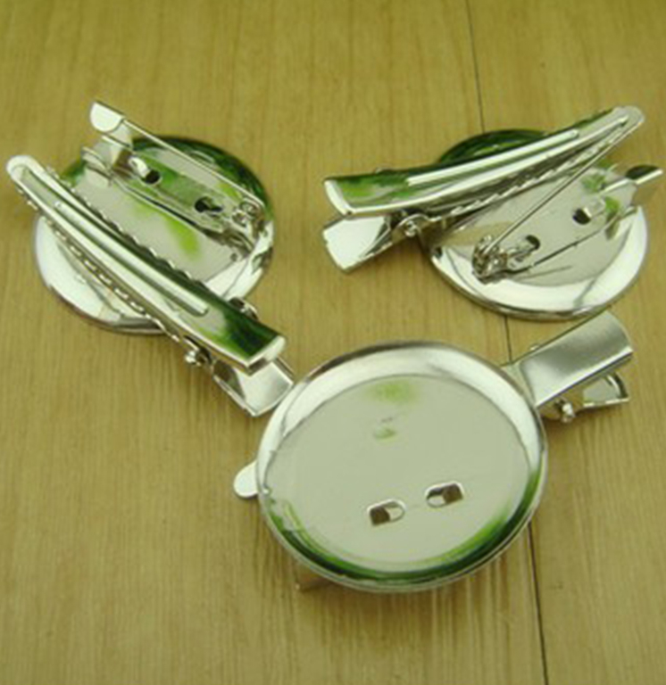 Металлическая основа для броши, Металлическая основа для заколки 2 в 1