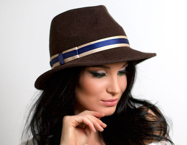 hat, hats, Anna Andrienko, коричевый, шоколадный, купить шляпу, купить фетровую шляпу, купить шляпу из фетра, купить женскую шляпу, купить шляпу с полями, купить зеленую шляпу, купить федору, купить шляпу спб, купить шляпу москва, шляпа, фетровая шляпа, шляпа из фетра, зеленая шляпа, Анна Андриенко, федора, шляпа федора, женская шляпа, классическая шляпа, весенняя шляпа, осенняя шляпа