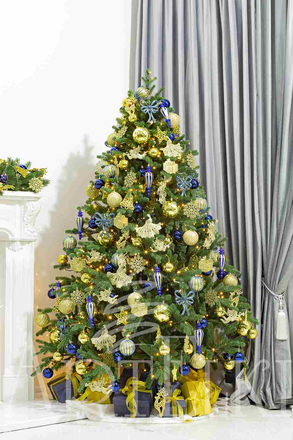 Елка "Зимний дуэт"