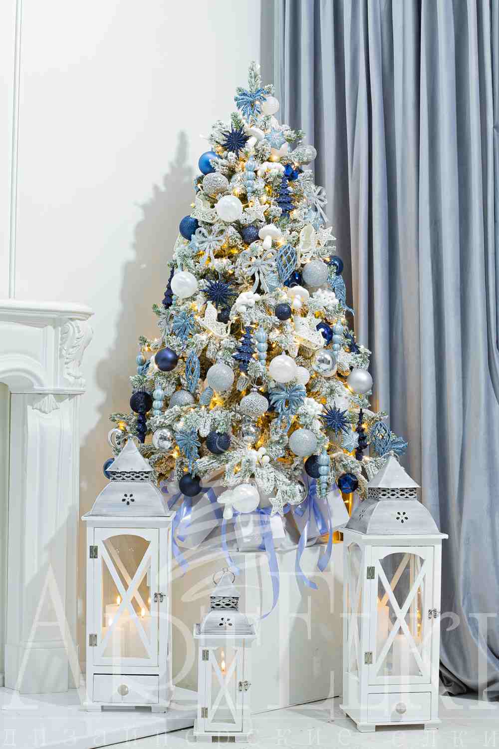 Елка "Снежный вальс"