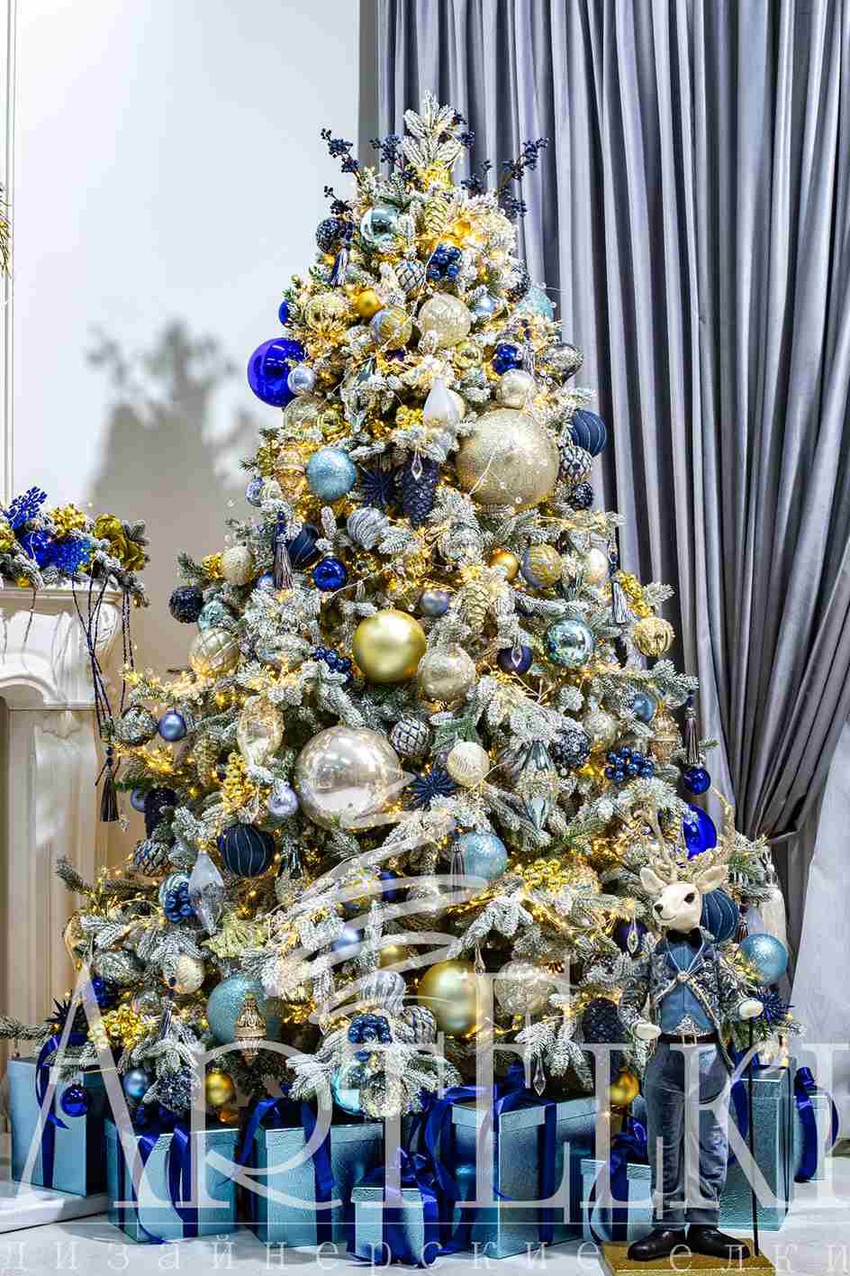 Елка "Голубой туман"