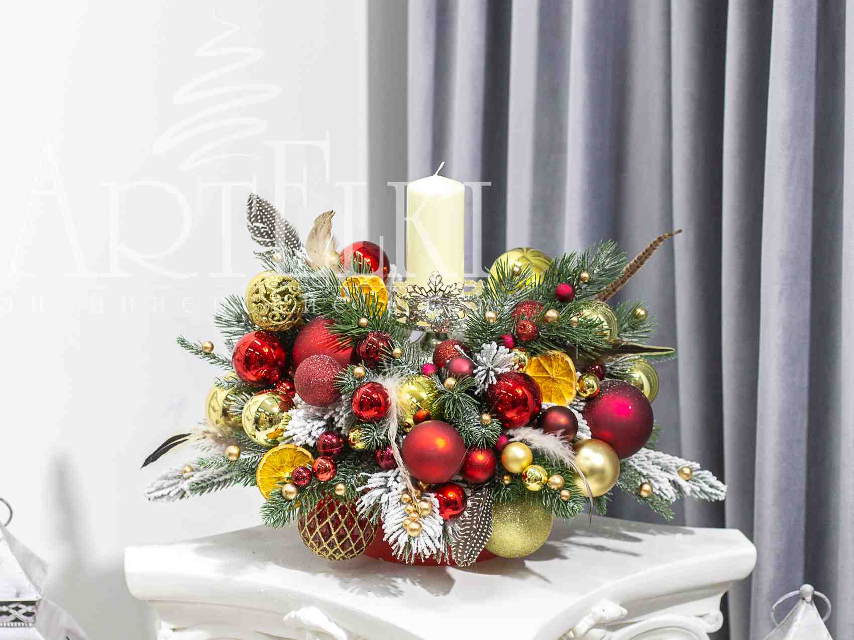 Новогодняя композиция "Накануне праздника"