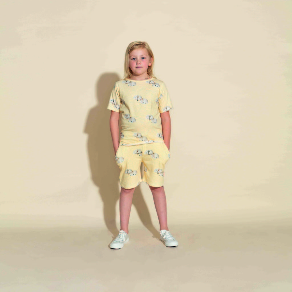 "Овечки" Шорты и футболка Дети.