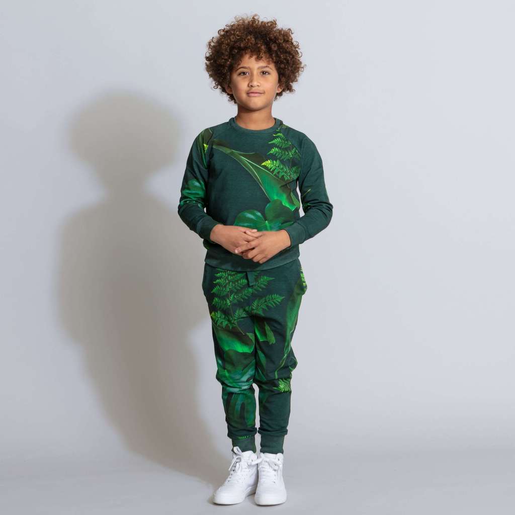 "Тропический лес" Свитер и штаны Дети.