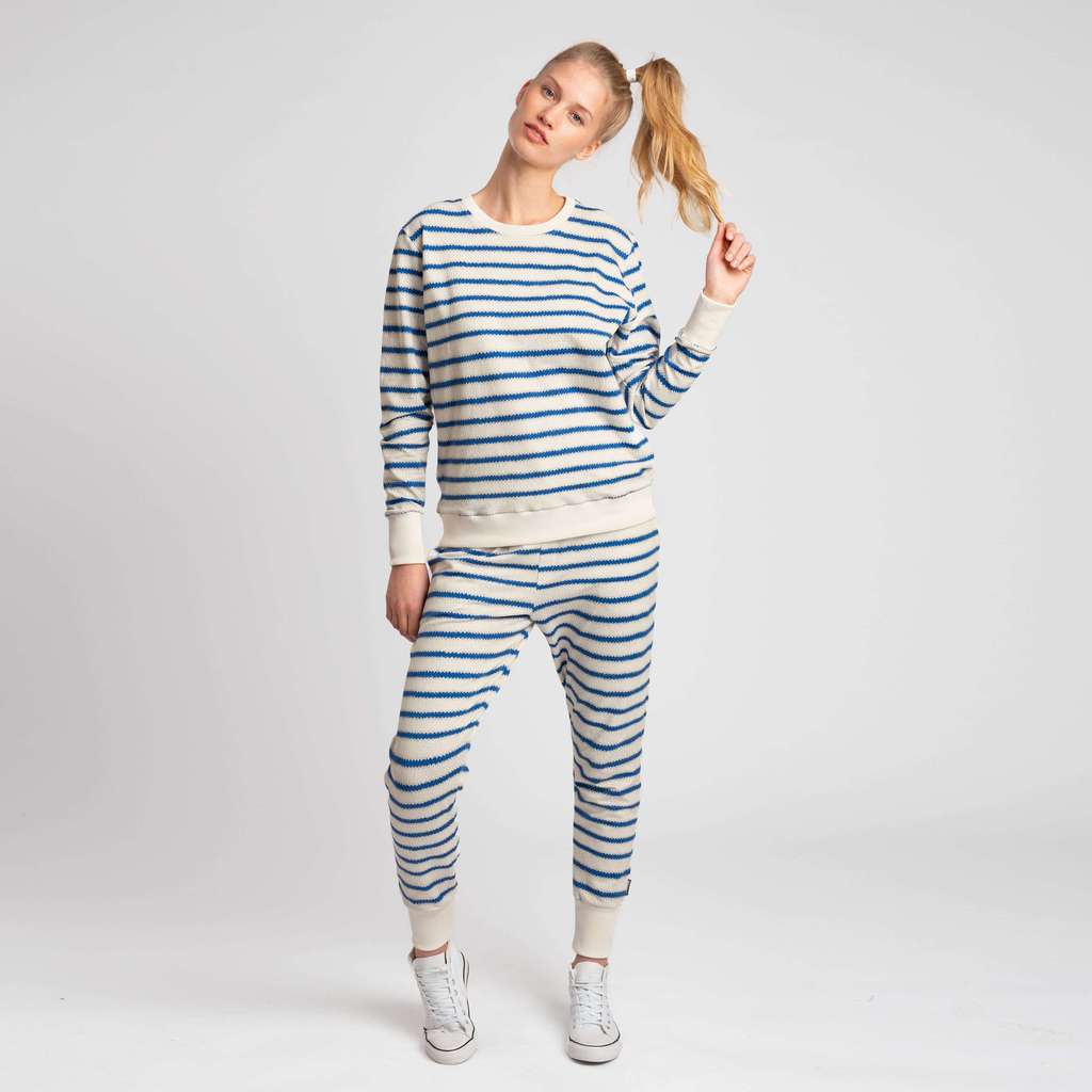 "Бретонская полоска" Свитер и штаны Жен.