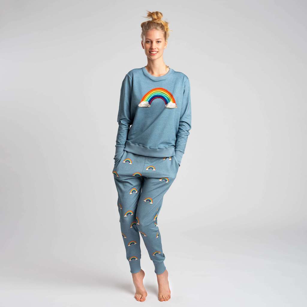 "Радуга" Свитер и штаны Жен.