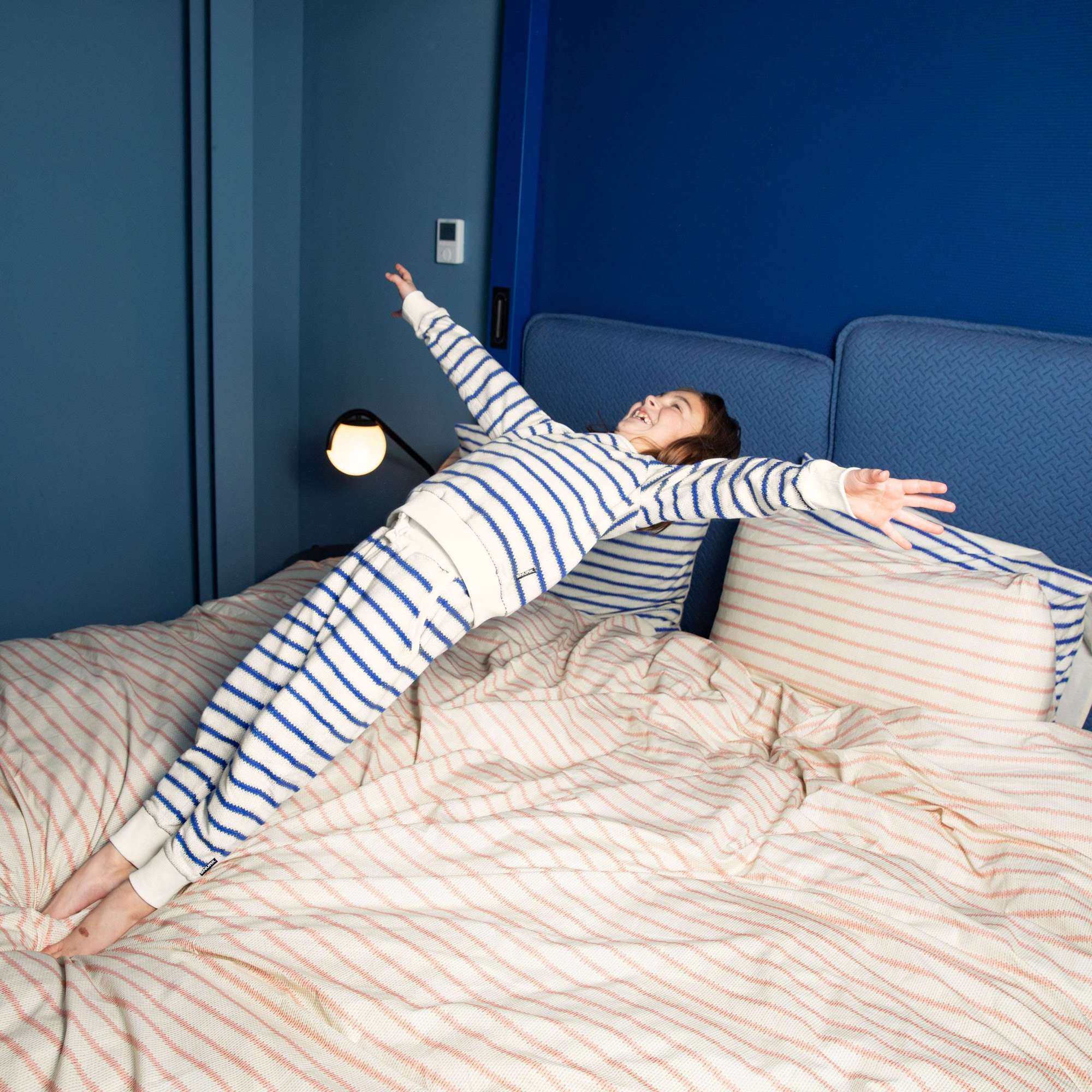 "Бретонская полоска" Свитер и штаны Дети.