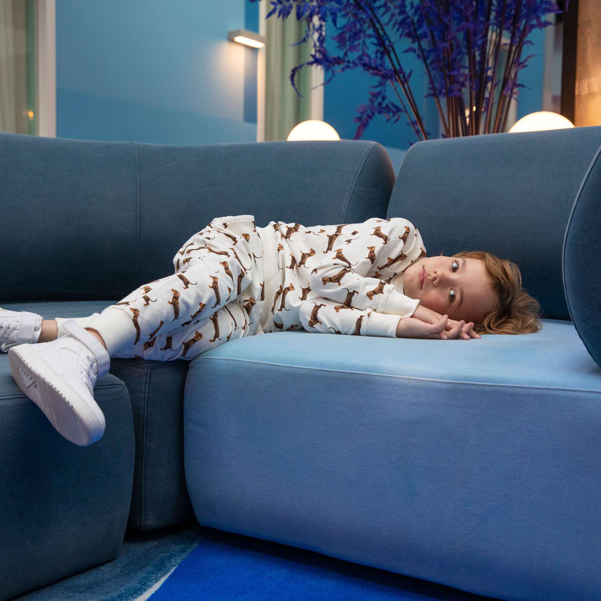 "Джеймс" Свитер и штаны Дети.