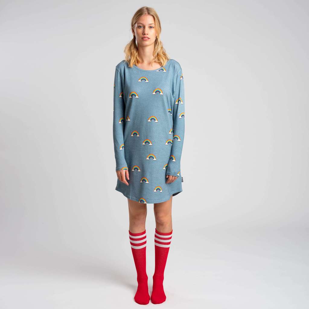 "Радуга " Платье - лонгслив Жен.
