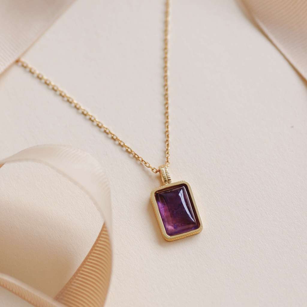 PREMIUM COLLECTION: Подвеска с аметистом BOLZANO