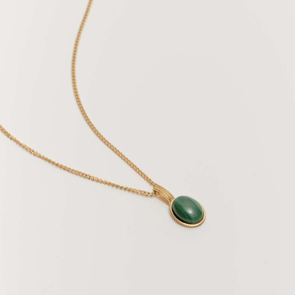 PREMIUM COLLECTION: Подвеска с малахитом BRAIES