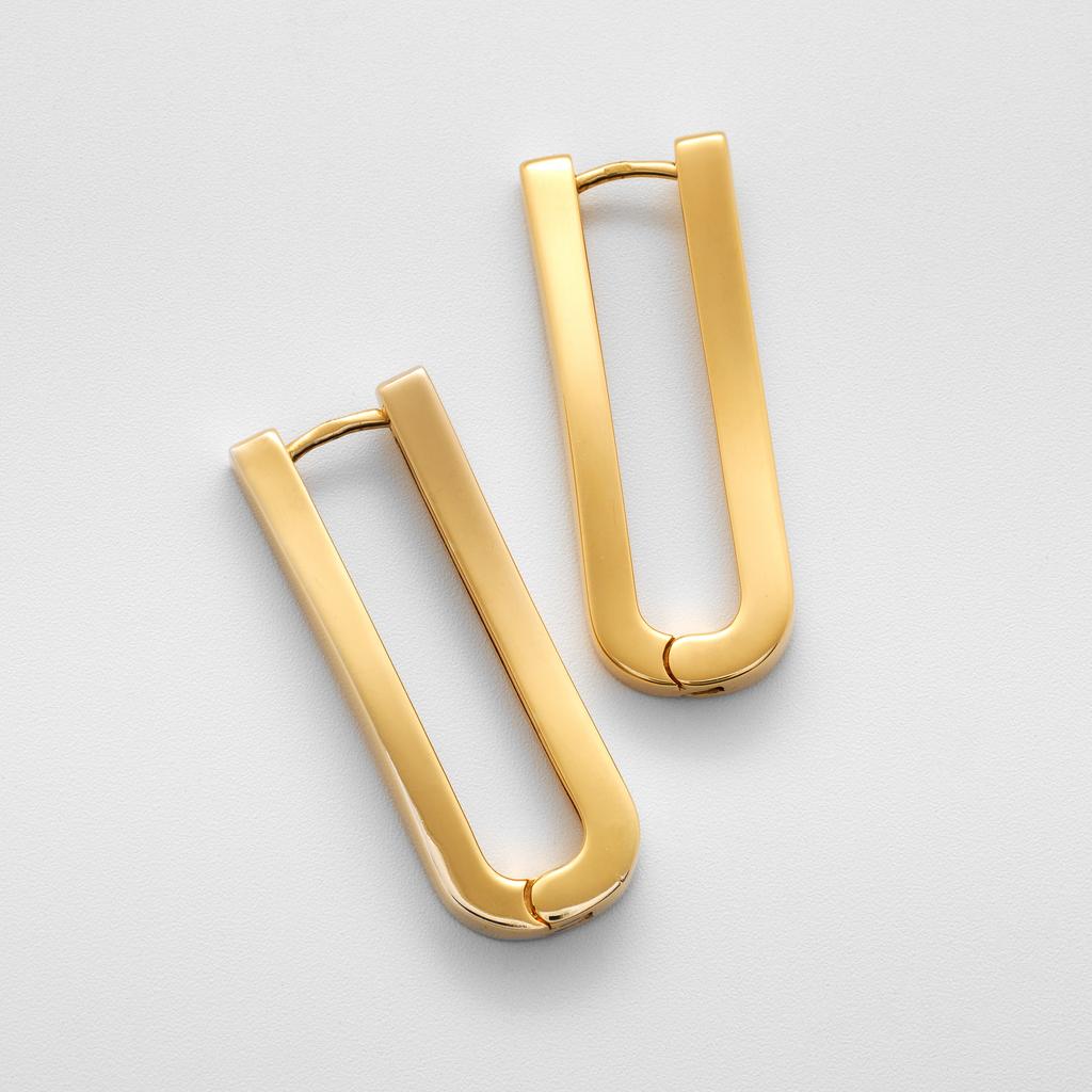 Серьги MARINO с позолотой