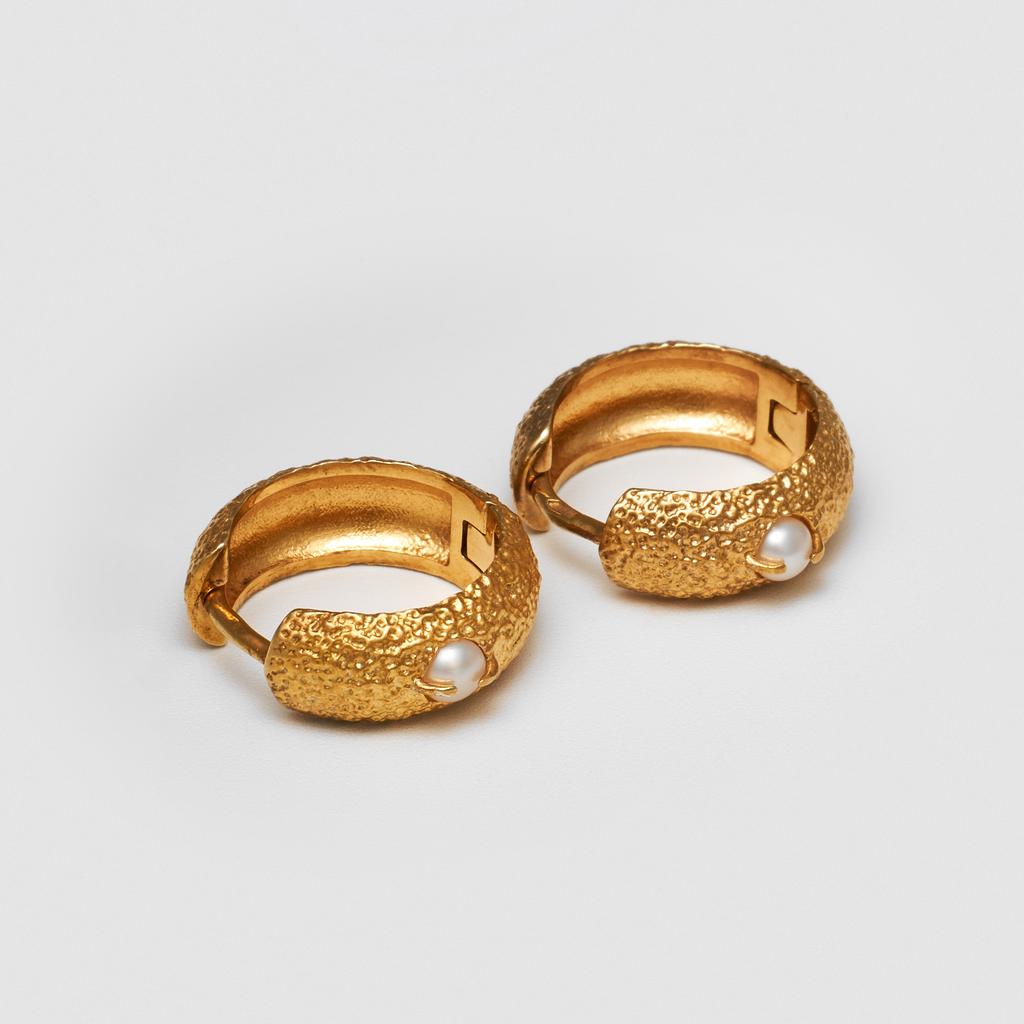 Серьги ALESSANDRIA фактурные