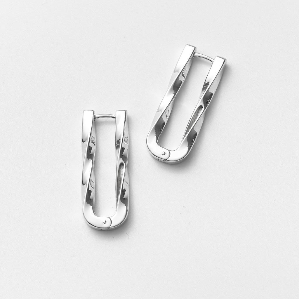 Серьги MARINO nuovo в родиевом покрытии