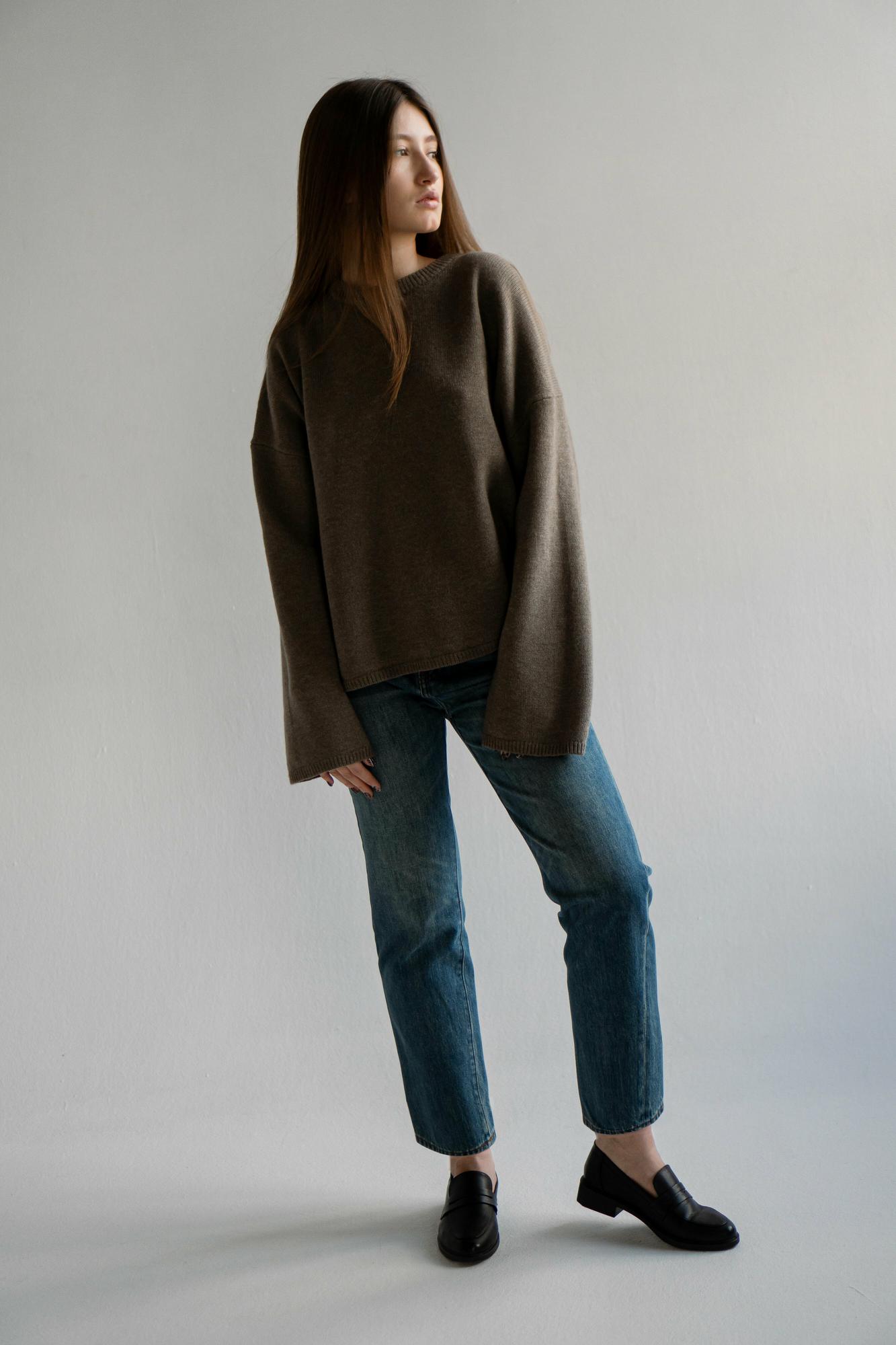 Джинсы CROPPED