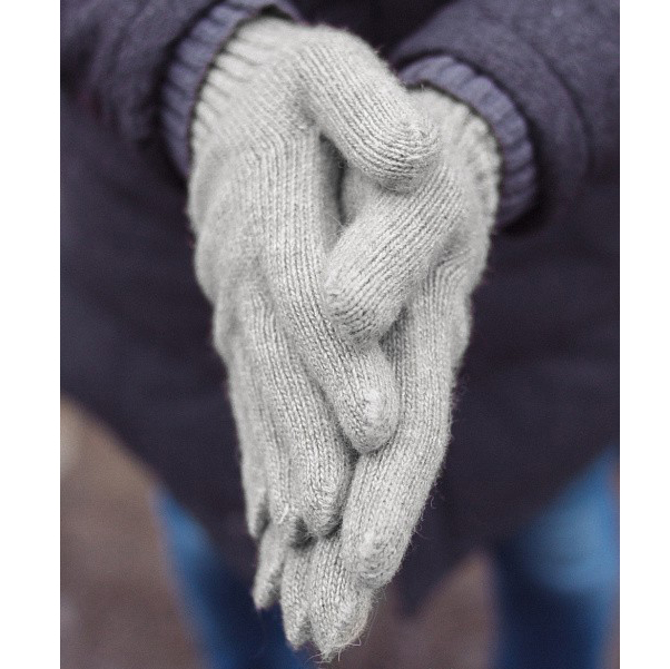 Перчатки шерстяные взрослые