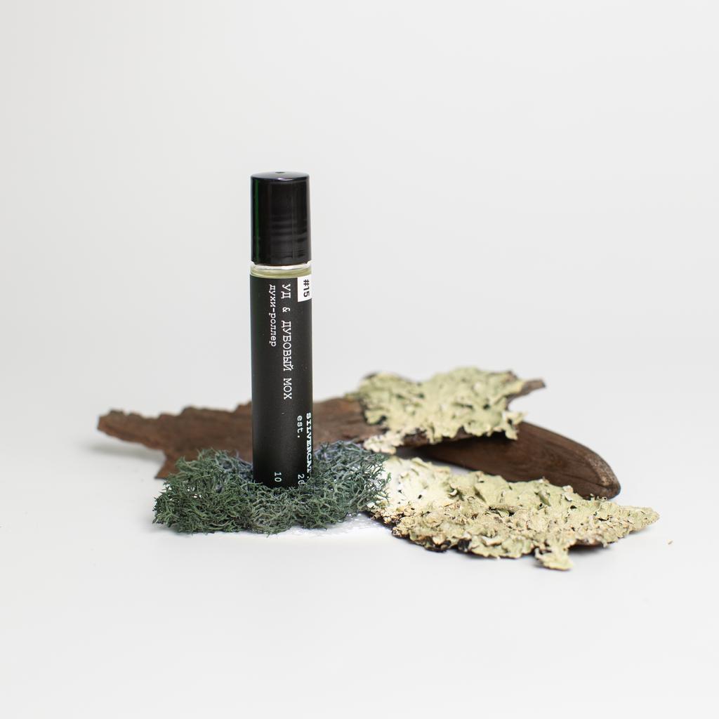 Духи-роллер №15 «Уд & дубовый мох»