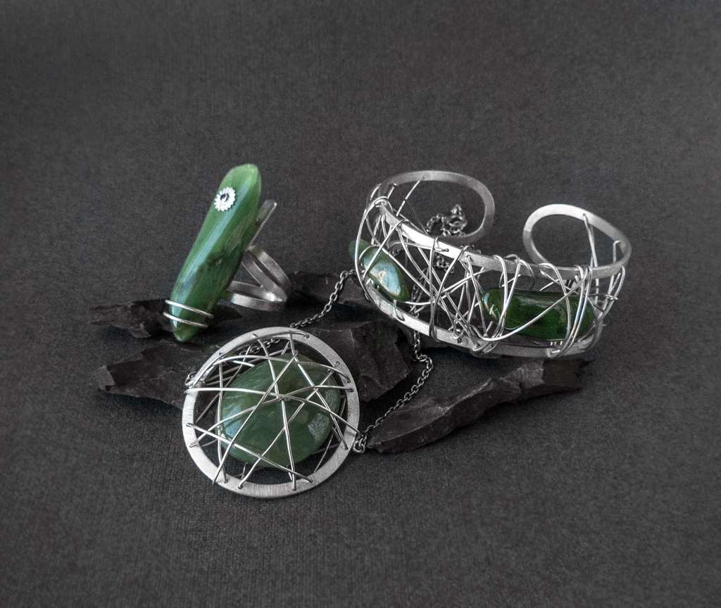 ЮВЕЛИРНЫЙ КОМПЛЕКТ "АСТЕРОИД"