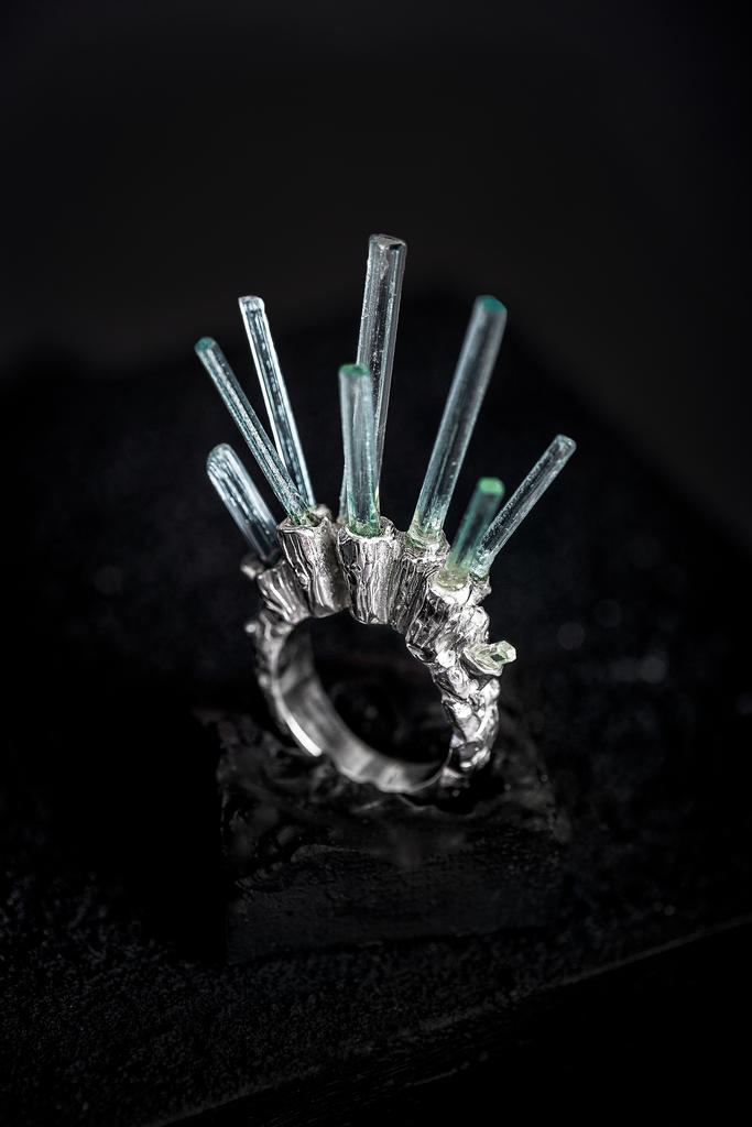 ЭКСКЛЮЗИВНОЕ КОЛЬЦО ИЗ СЕРИИ "ПОДВОДНЫЙ САД"